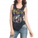 AFFLICTION Womens TANK TOP T-Shirt SEPTEMBER RAIN